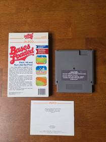 Nintendo NES CIB Bases Loaded Complete Jaleco Nintendo Entertainment System 1988