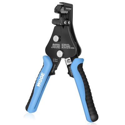 WGGE Automatic Heavy Duty Wire Stripper/Wire Cutter, 3 IN 1 Adjustable Wire S...