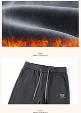 New Mens Tracksuit Bottoms Fleece Joggers Gym Sweatpants Warm Trousers