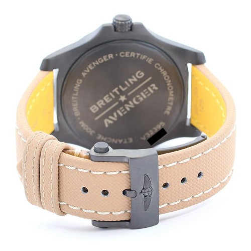 BREITLING Avenger GMT Night Mission V32395101B1X2 Automatic Black Titanium Mens - Picture 6 of 7