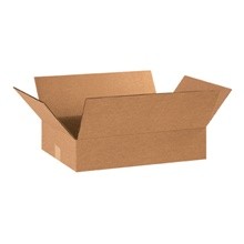 18 X 12 X 3 Flat Corrugated Carton Boxes-pack Of 25 18 X 12 X 3 Flat Corrugated Carton Boxes-pack Of 25