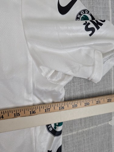 Camiseta deportiva de ciclismo Nike Skoda Auto Tour de France para hombre mediana blanca hecha en Italia leer* - Imagen 4 de 21