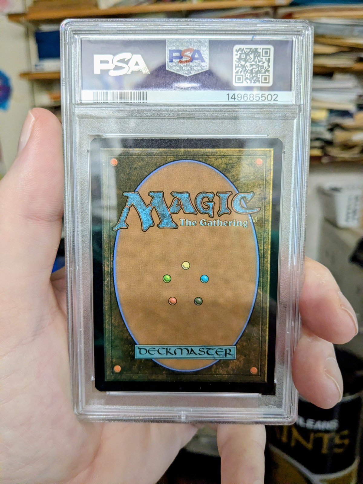 MTG MARVEL SPIDER-MAN FOIL Path to Exile PSA GRADE 9 view 2