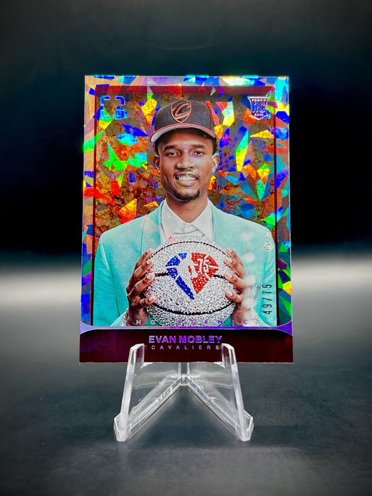 ❤️2021-22 Panini Photogenic #111 Evan Mobley 75th Diamond Prizm /75 Rookie RC