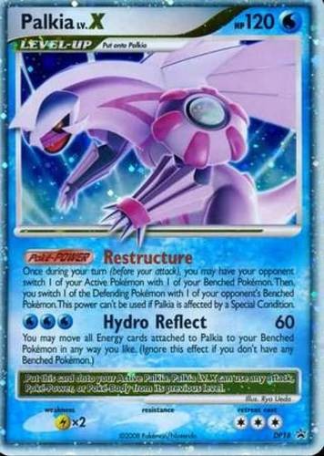 1x Palkia LV.X - DP18 - Promotional Moderately Played Pokemon Diamond & Pearl -