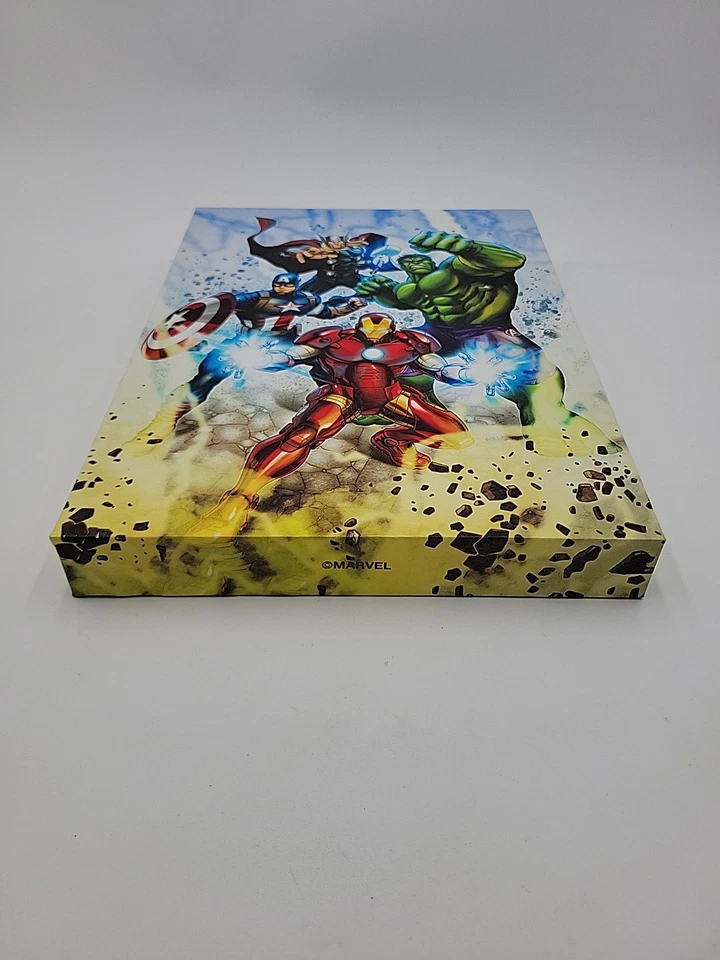 Marvel Avengers холст плакат настенное искусство (13,5 x 10) Железный человек, Халк, Тор, крышка Ame - Изображение 2 из 4