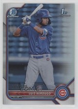 2022 Bowman Chrome Prospects Refractor 105/499 Luis Verdugo #BCP-147 1m4i