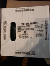 New 15lb Ebonite The One Miracle Bowling Ball. Rare!! Overseas