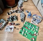 Used lego STAR WARS LOT.  75449, 75436, 75254, 75168, 26 mini figures &baby yoda