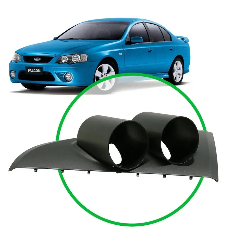 SAAS Gauge Dash Pod Boost & EGT Exhaust Temp Gauges for BA BF Falcon XR6 Turbo - Imagem 4 de 4