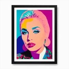 Lee Grant Pop Movies Art Movies Art Framed Wall Art Poster Canvas Print Picture