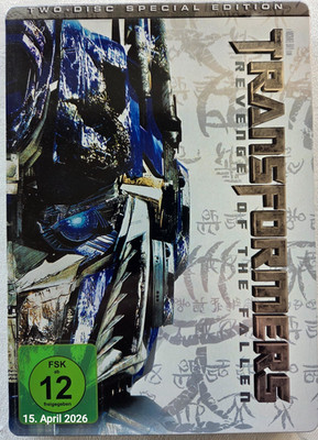 DVD Transformers-Revenge of the fallen (2009) neuwertig 2 Disc Steelbook Special