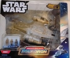 Star Wars Micro Galaxy Squadron Razor Crest Launch Edition Slightly Damaged Box