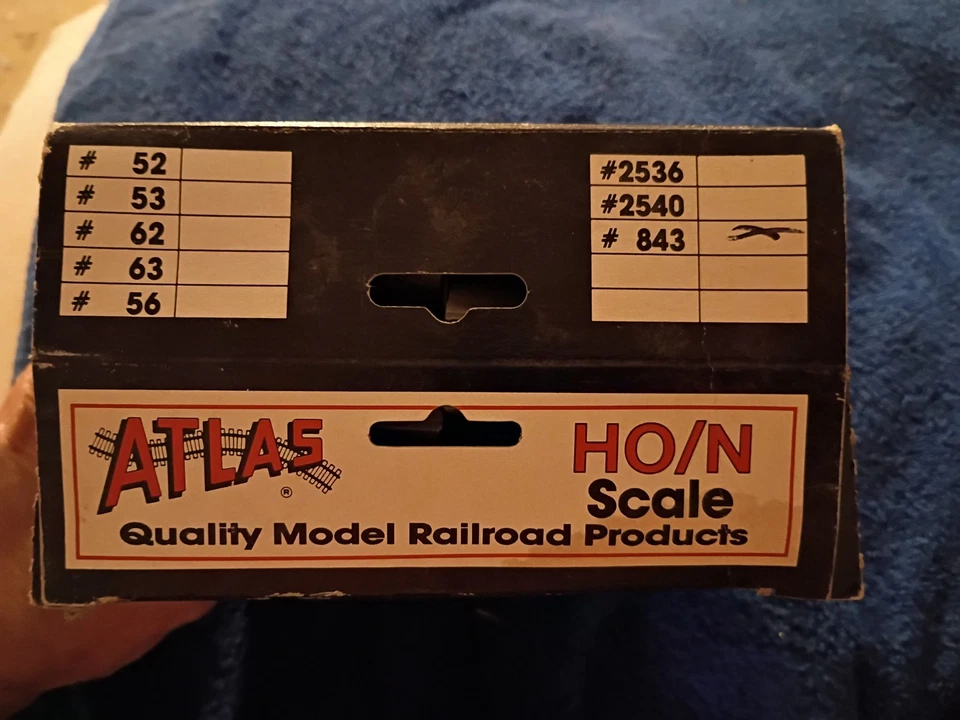Винтажный Atlas HO масштаб освещенный бампер #843 HO NOS чехол из 10 новый в коробке   - Изображение 3 из 3