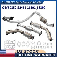 Catalytic Converter Complete For Toyota Tacoma 2005-2011 4.0L V6 4WD 16390 16391