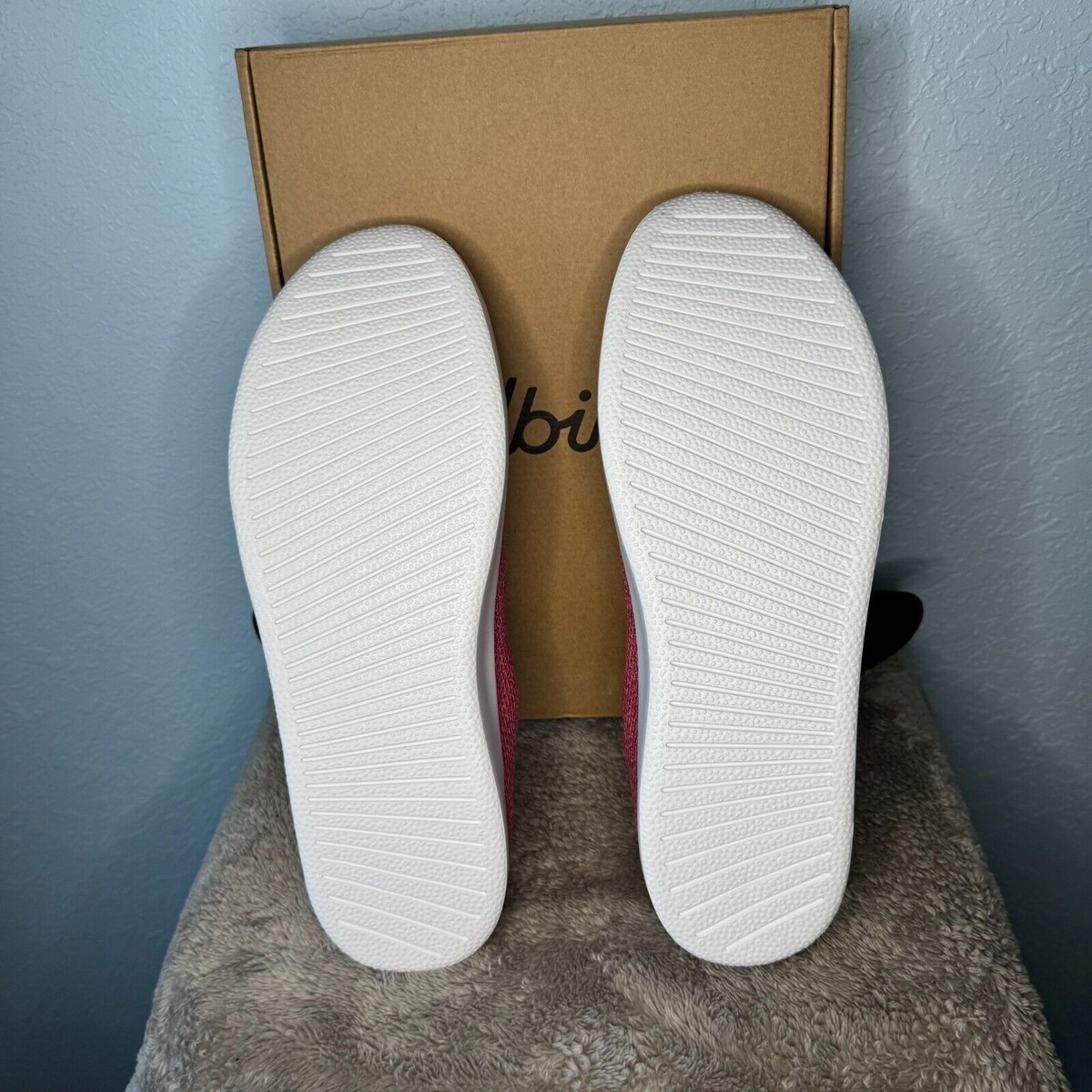 Allbirds Tree Lounger Men US M14 Lux Pink Blizzard‎ Slip On Shoes Comfort Allbirds Tree Lounger Lux Pink (Blizzard) | Mercari main image 3