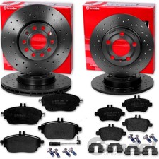 brembo SPORT BREMSSCHEIBEN + BELÄGE VORNE + HINTEN W176 W246 C117 X117 X156 brembo SPORT BREMSSCHEIBEN + BELÄGE VORNE + HINTEN W176 W246 C117 X117 X156