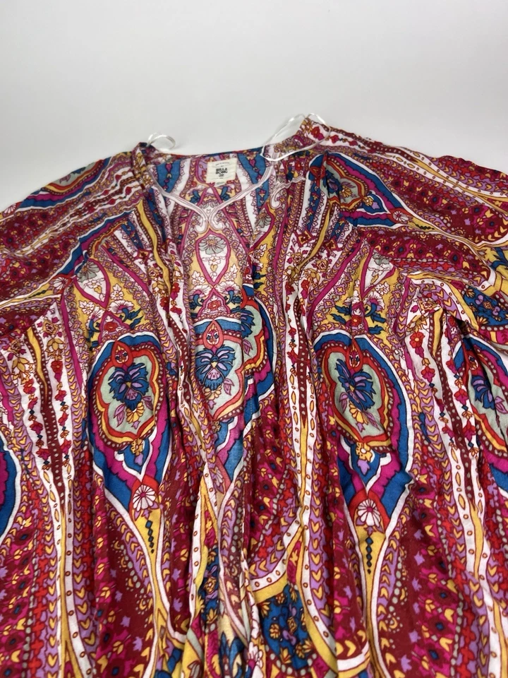 Traje de baño Billabong Kimono abierto cubre cachemira manga corta para mujer talla S Foto 3 de 4