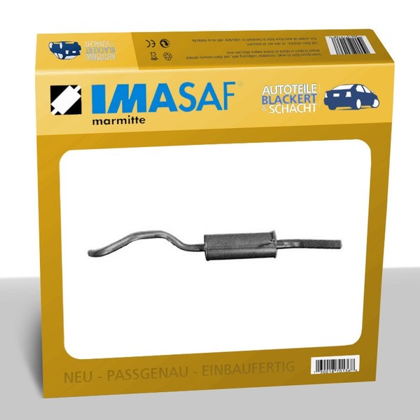 Imasaf ESD Auspuff Endtopf für Austin Metro 1.3 MG 1984-02/1986-image
