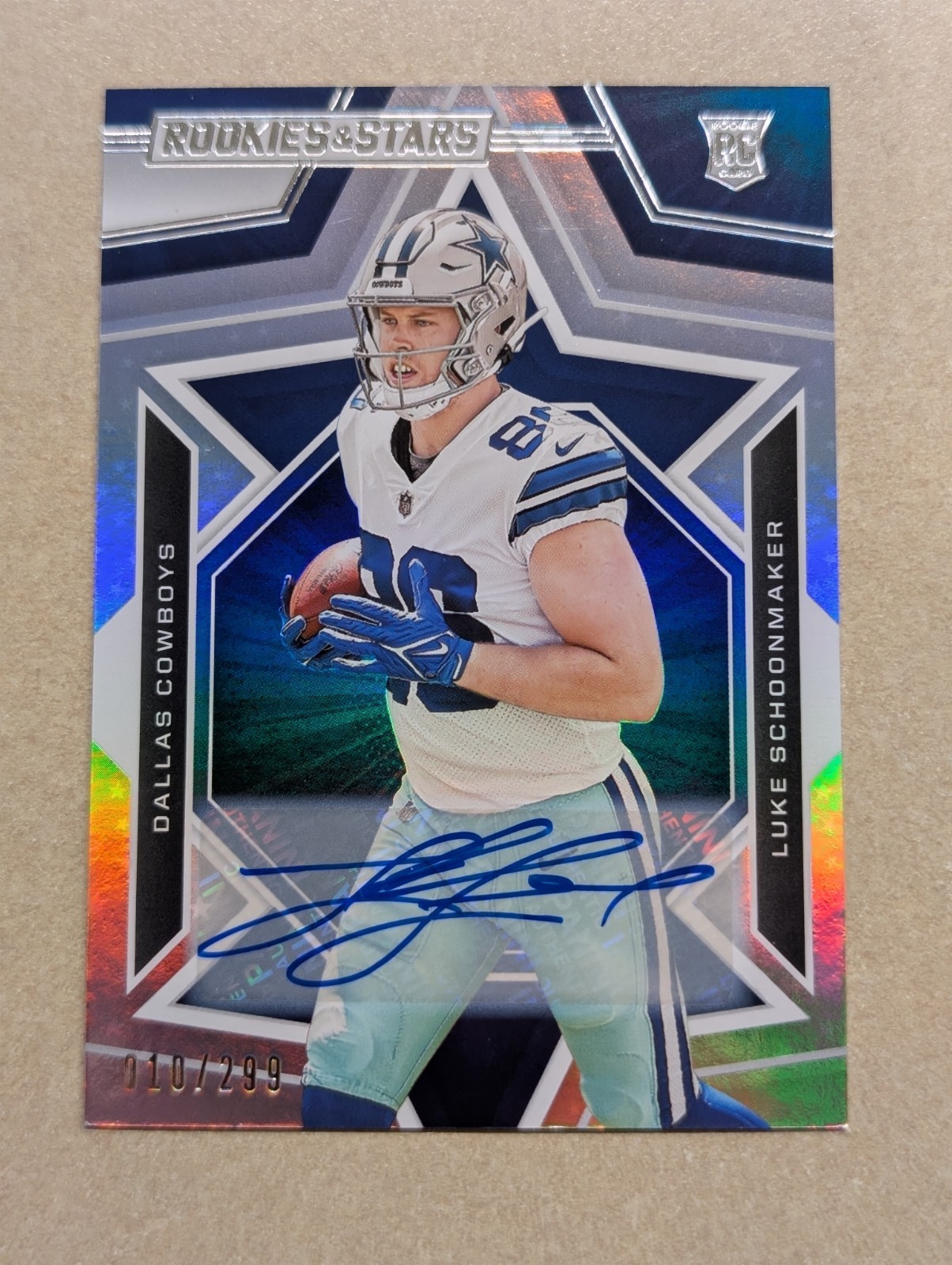Luke Schoonmaker Panini Rookies & Stars #164 Autograph
