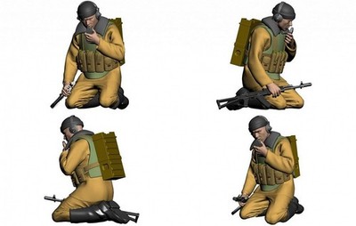 Zvezda Zv6199 – Troupes à Skis Soviétiques – Figurines Historiques Miniatures – Maquette à Monter Et Peindre – Dès 14 Ans