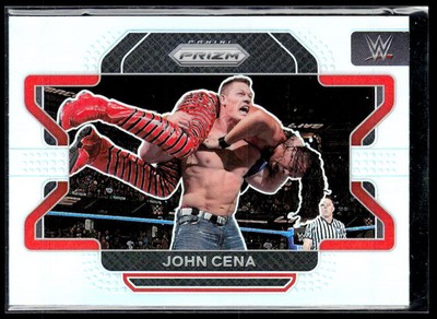 2022 Panini Prizm WWE #45 John Cena Silver