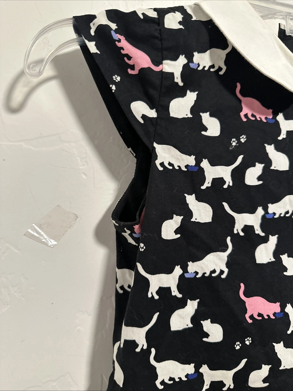 Vestito Kate Spade New York bambina Kimberly stampa gatto scollato bambina taglia 7