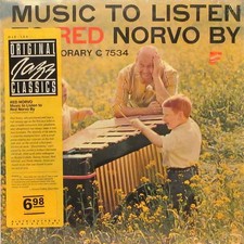 MUSIC TO LISTEN TO RED NORVO BY JAZZ REISSUE IN SHRINK OJC-155  NEAR MINT!