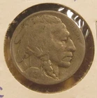 1924-D BUFFALO NICKEL VERY GOOD CLEANED ROTATED REVERSE DIE