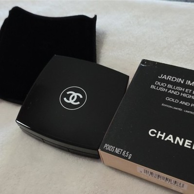 NEW~ CHANEL JARDIN IMAGINAIRE Blush & Highlighter Duo - Gold and