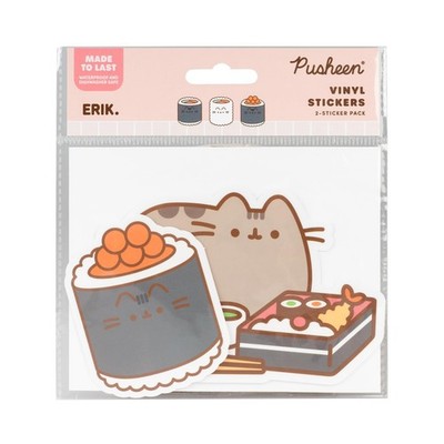Grupo Erik Aufkleber Abziehbild Pusheen Cat Set - wasserabweisende und wiederver
