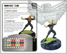 Marvel Heroclix IRON FIST - 041a - RARE Thunderbolts Set SHIPS 9/14