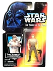 1995 Star Wars Power Of The Force Luke Skywalker Lightsaber Variant Carded 3.75”