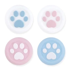4PCS Cat Paw Thumb Grips for Xbox One Controller GeekShare Thumbsticks Cover Set