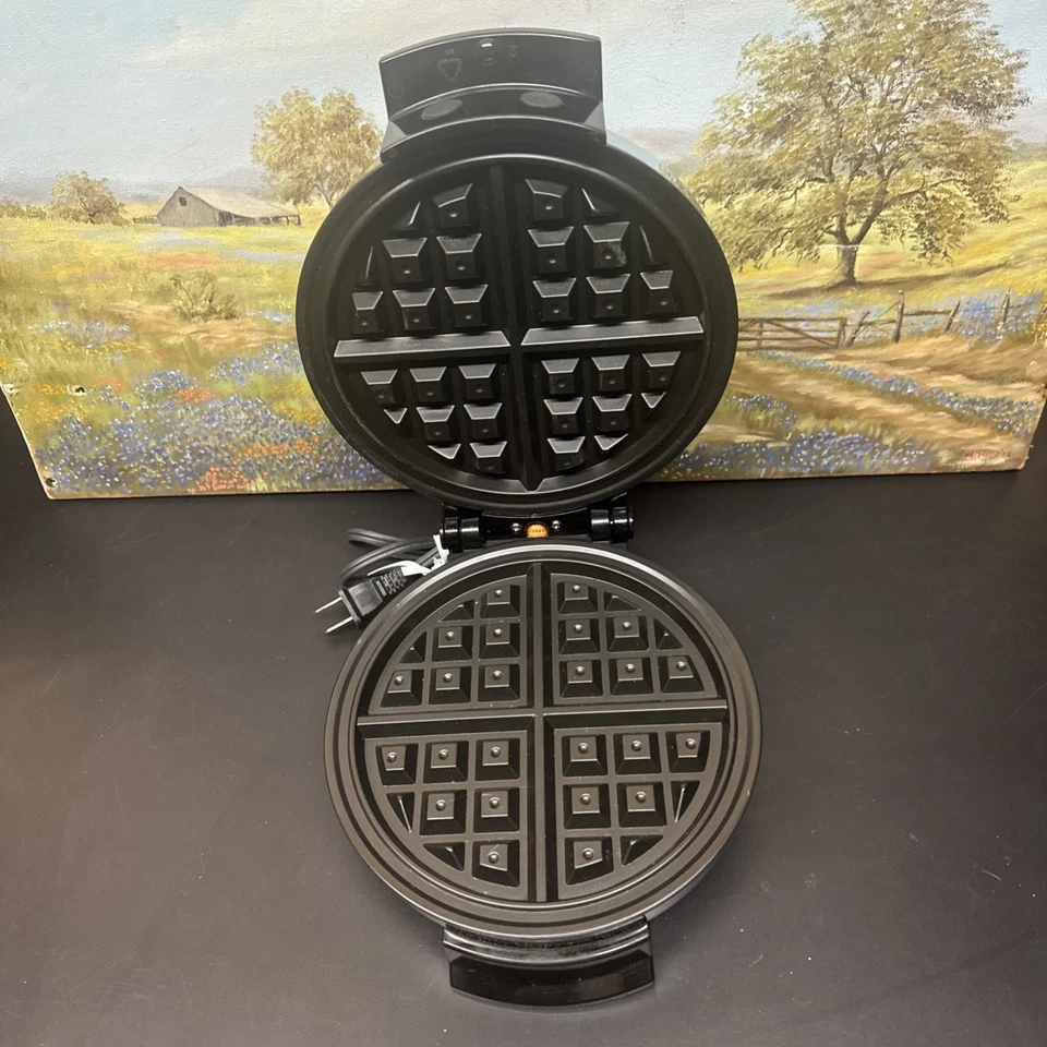 Gofrera Oster Bélgica Modelo 3883 Acero Inoxidable Antiadherente Eléctrica Probada Foto 2 de 4