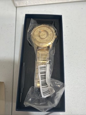 FOXBOX Skull Men's Watch Magnetic Ball Wristwatch Waterproof Stainless Steel
