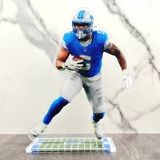 David Montgomery Standee - Lions Man Cave Display Memorabilia & Collectible