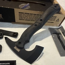 Hardcore Hardware Australia CTT-01 Tactical Tomahawk D2 Steel G10 Handle Black