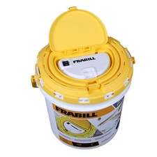 Frabill 4825 Dual Fish Bait Bucket Aerator Built-In