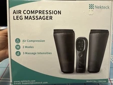 Nekteck Air Compression Leg Massager Circulation Relaxation Calf Massaging 