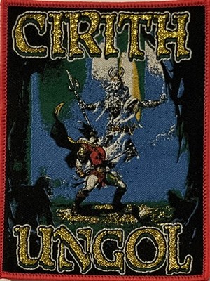 Cirith Ungol - King of The Dead 3'' x 4'' Woven Patch [Doom / Heavy Metal]