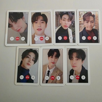 GOT7 7 Fotokarten SET Fan Treffen Der Winter Wir liebten offiziellen Kpop