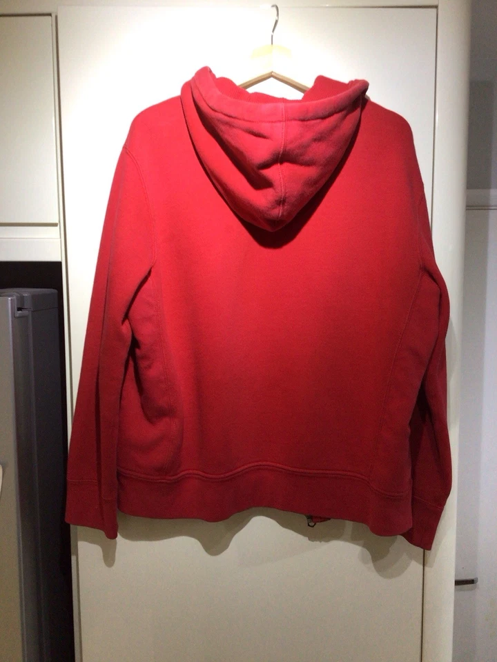 Ralph Lauren Zip Hoodie Men’s Size L Red. Good Condition 100% Authentic - Image 2 of 4