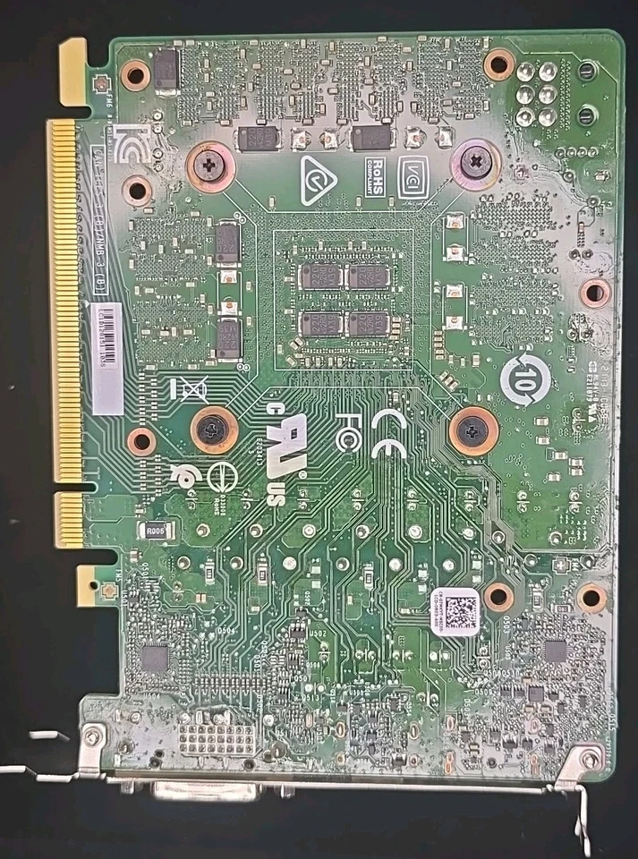 GTX 1650 OEM 4GB GDDR5 Graphics Card – 6-Pin – DP HDMI DVI – Tested Working - Image 3 of 4