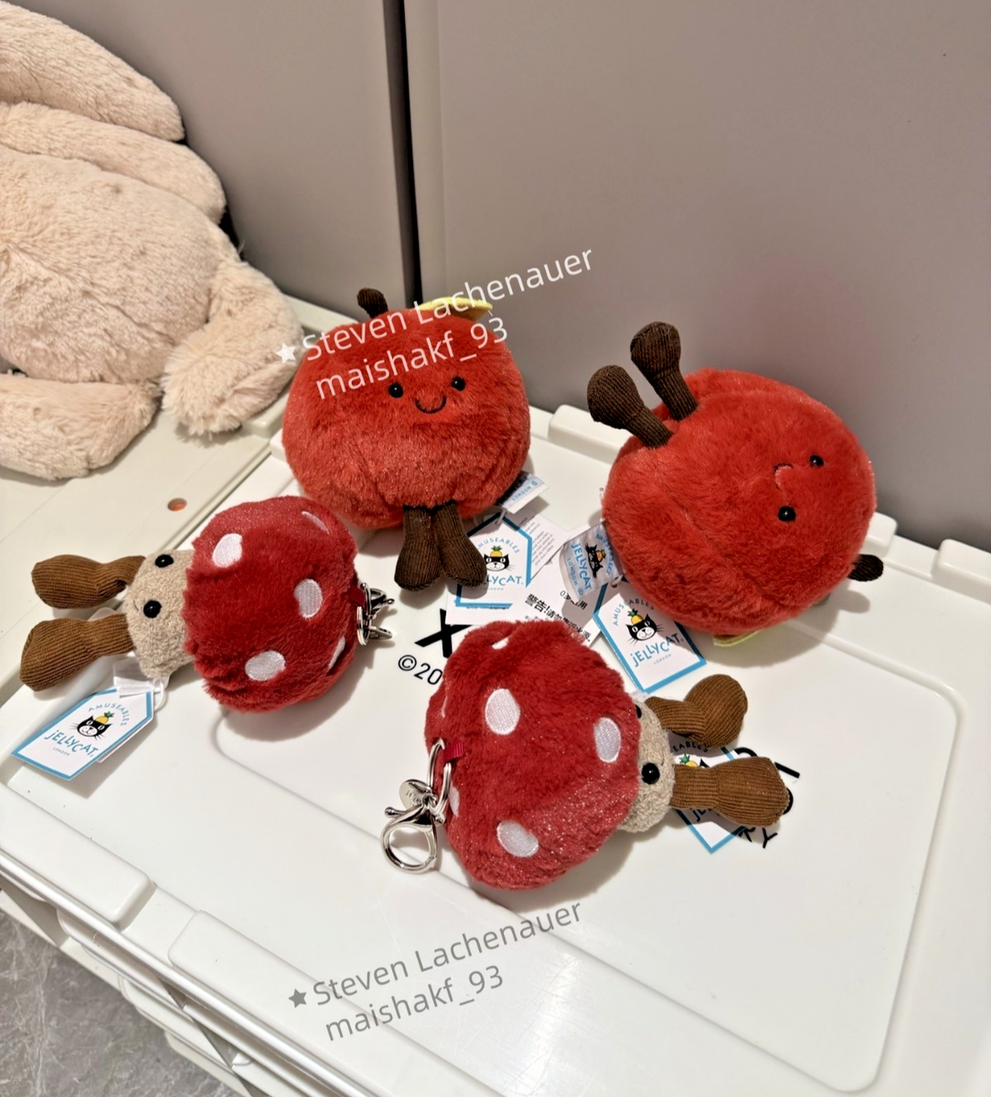 Apple ジェリーキャット　アップル Amuseables Apple - Official Jellycat