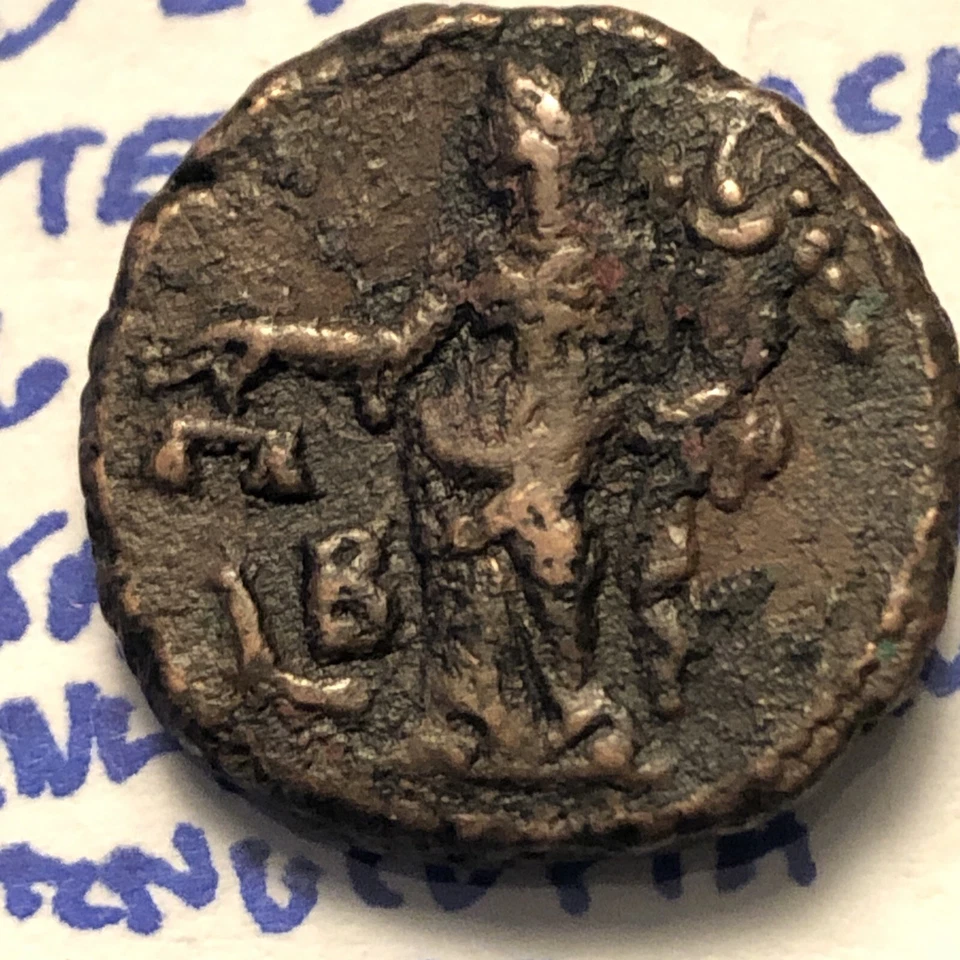 roman egypt alexandria tetradrachm Probus  a.d. 276-282 dikaiosyne holding scale - Image 3 of 4