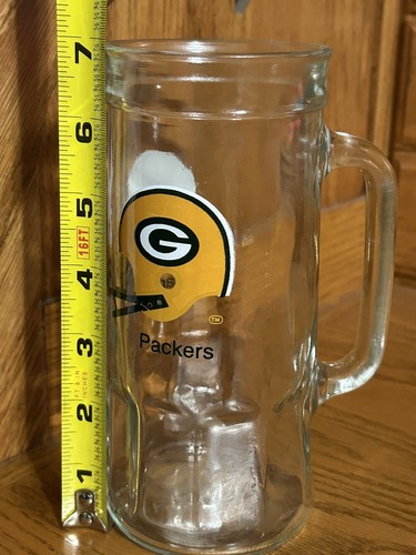 Green Bay Packers fioriere calcio arachidi pietra vetro vintage rare da collezione - Foto 4 di 4