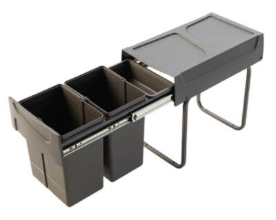 Häfele Basura Empotrable Cubo de Extensible Müll-auszug Mueble