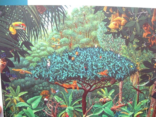 GRANATAPFEL ARTPEICE PUZZLE CHARLES L. PRAGG "GEHEIMNISSE DES REGENWALDES" - Bild 2 von 6