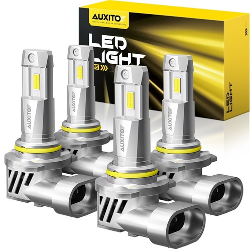 Combo 9005+9006 LED Headlight High Low Beam Bulbs Kit Super Bright 6500K White - 第 1/13 張圖片